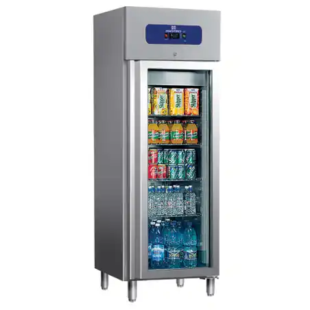 R&eacute;frig&eacute;rateur Professionnel 400L Porte en Verre - BMA0013/FG - Virtus Paiement Sécurisé