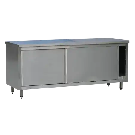 Armoire basse en inox - 1200 x 700 - TF/127 - Bertrand Réduction