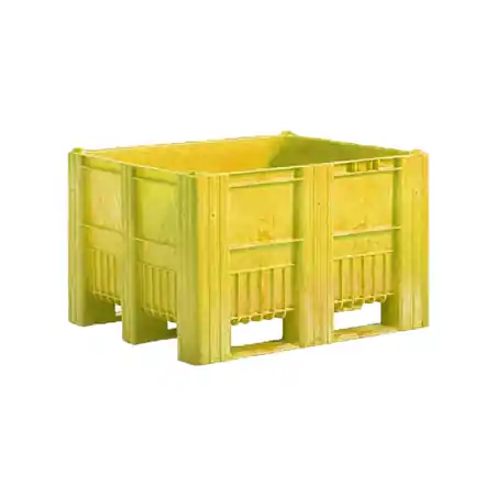 Vente Flash Caisse-Palette Hygi&eacute;nique 1200x1000x740mm - BHC-1300-080 - Linum