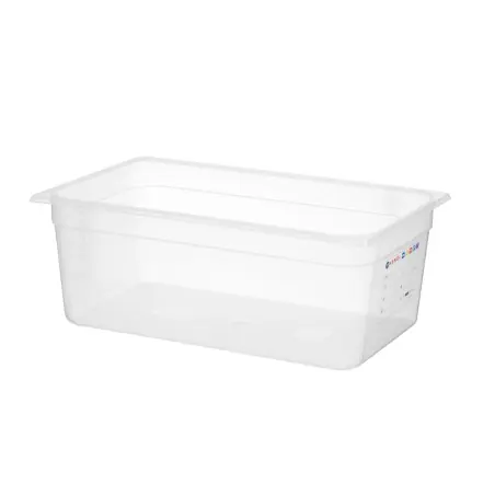 Prix Réduit Bac Gastronorme 1/1 Transparent 28L (530x325xH200mm) Professionnel - Hendi