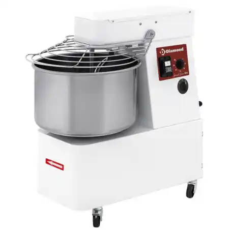 Remise Pétrin à spirale 42L Deux vitesses avec timer - Réf. NT42/T2V-230/3 - Diamond