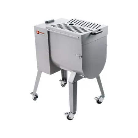 Vente Directe Mélangeur à viande en inox 50 Kg - Grande capacité et mobilité - MCR-50P/NS - Diamond