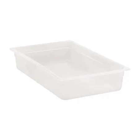 Dernière Chance Bac polypropylène GN 1/1 - 100mm de profondeur - DW500 - Cambro