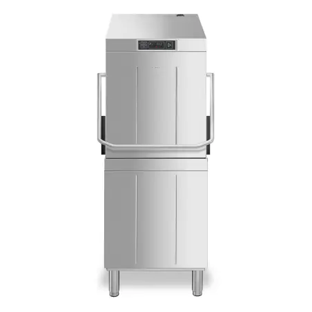 Lave-vaisselle à capot 500x500 Easyline Capot double paroi Pompe de vidange 2 paniers fournis adoucisseur integré - SMEG - SPH51 Original