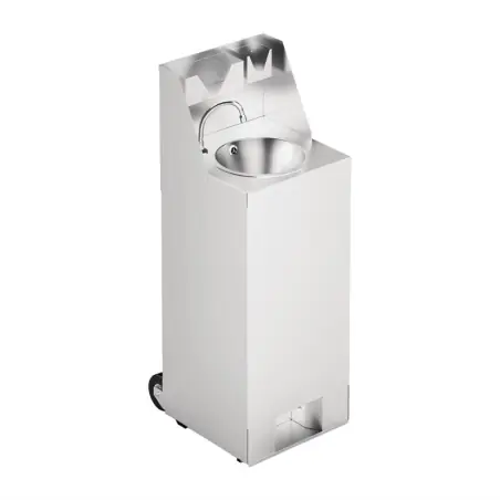 Station de lavage des mains mobile 10L avec crédence - DA248 - IMC Commander Vite