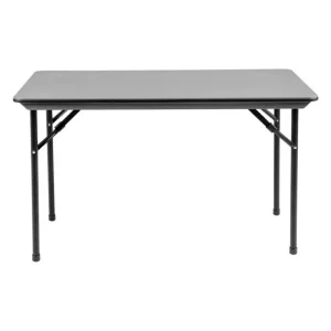 Table rectangulaire pliante grise en ABS Bolero Gros Lot