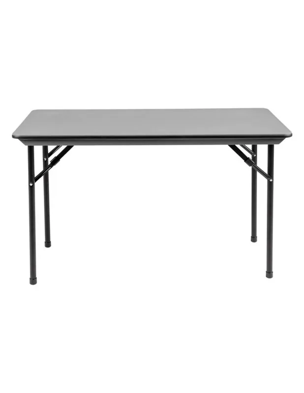 Table rectangulaire pliante grise en ABS Bolero Gros Lot