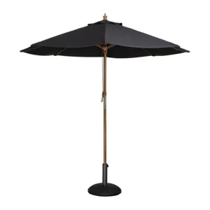 Top Qualité Parasol rond noir 2,5m | Bolero - CB514