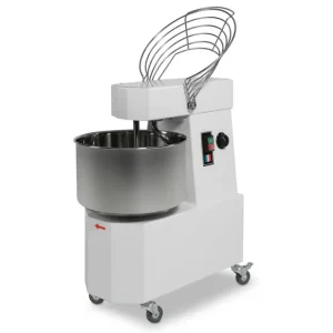 Commander Maintenant Pétrin à spirale 1 vitesse - Tête fixe + Cuve non amovible - 16 L | Resto italia