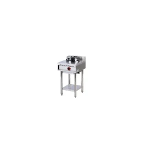 Wok à gaz 1 brûleur - 13 kW | Nayati - AHA0017 Paiement Sécurisé