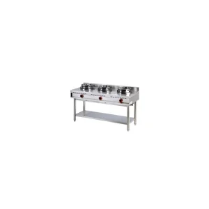 Expédié Aujourd’hui Wok à gaz 3 brûleurs - 3 x 13 kW | Nayati - AHA0019