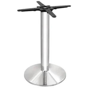 Nouvelle Collection Pied de table rond chromé | Bolero - CD214