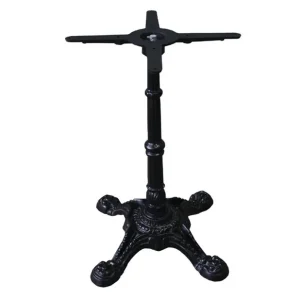 Solde Pied de table décoré en fonte | Bolero - CE155