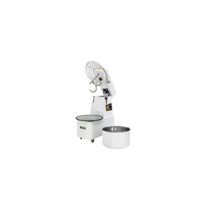Pétrin à spirale pizza et pain - Tête relevable + Cuve amovible - 32L | Prismafood - IR30 Prix Choc
