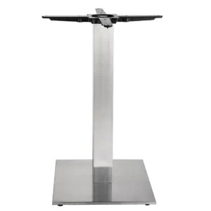 Meilleur Prix Pied de table carré inox | Bolero - CF157