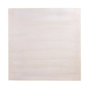 Exclusif Plateau de table carré pré-percé vintage blanc 700mm | Bolero - CY951