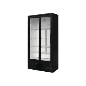 Achat Immédiat Arrière-bar vertical double porte coulissante Série G - 490 litres | Polar - GJ448