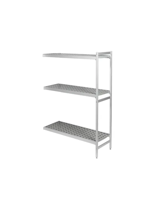 Rayonnage modulaire d'angle polymère 6611 Fermostock Longueur 2649 mm Livraison Express