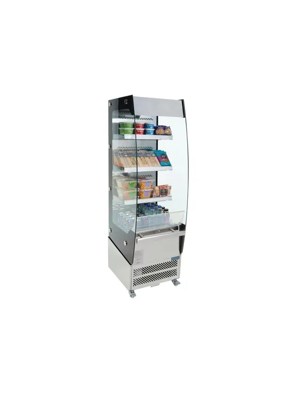 Vitrine positive libre service plusieurs niveaux 220L Série G | Polar - CD239 Livraison Mondiale