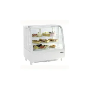 Vente Flash Vitrine réfrigérée positive à poser 100 L Blanche | Casselin - CVR100LB