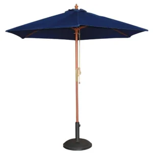 Affaire À Saisir Parasol rond 3m bleu marine | Bolero - GG497