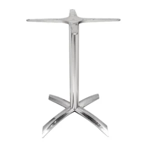 Pied de table à plateau basculant aluminium | Bolero - GF962 Fait Main