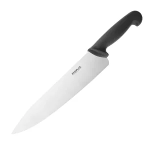 Couteau de cuisinier noir 255mm | Hygiplas - C264 Prix Réduit