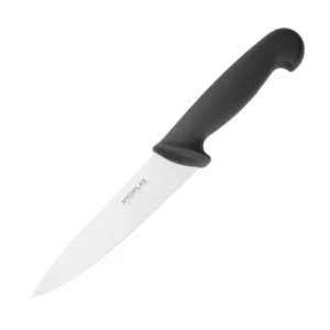 Couteau de cuisinier noir 160mm | Hygiplas - C554 Vente Directe