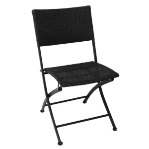 Chaises pliantes en rotin PE | Bolero - GL303 Gros Lot