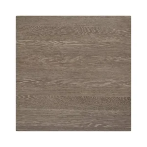 Plateau de table carré effet bois vieilli 700mm | Bolero - HC295 Haute Qualité
