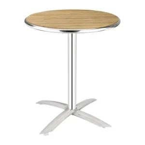 Soldes Table à plateau basculant en frêne 600mm | Bolero - U424