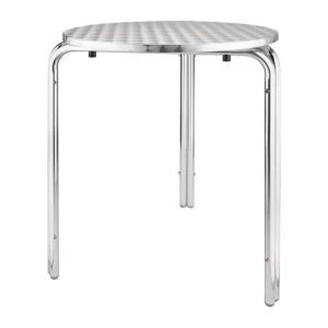Dernière Chance Table bistro ronde empilable 600mm | Bolero - U431