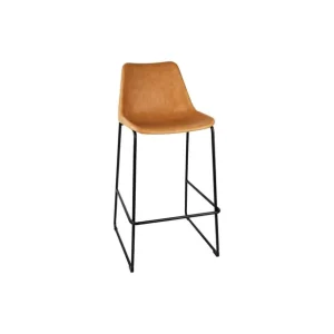 Dernière Chance Tabouret haut Rodeo camel | Bolero - FB885