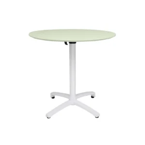 Garantie Incluse Table pliante en polypropylène 800mm vert menthe | Bolero - FT623