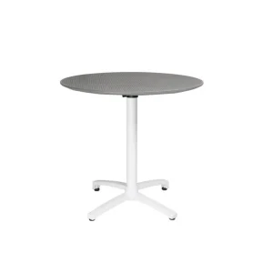 Paiement Sécurisé Table pliante en polypropylène 800mm gris foncé | Bolero - FT621