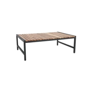 Nouveauté Table basse en acier et acacia Bolero 1 200x800mm