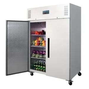 Armoire réfrigérée positive double blanche - GN 2/1 - Série G - 1200L | Polar - CC663 Meilleur Choix