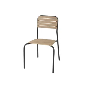 Must-Have Chaises d'extérieur effet bois Santorini (lot de 4) | Bolero - FU537
