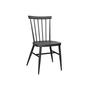 Chaises en aluminium Windsor noires (lot de 4) | Bolero - DX686 Achetez Aujourd’hui