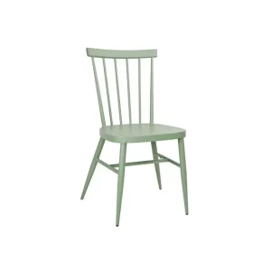 Meilleure Vente Chaises en aluminium Windsor vertes (lot de 4) | Bolero - DX687