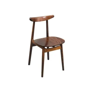 Chaises Cowhorn noyer naturel (lot de 2) | Fameg - CW008 Acheter Direct