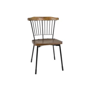 Chaises Scandi noires (lot de 2) | Bolero - FB871 Offre Spéciale