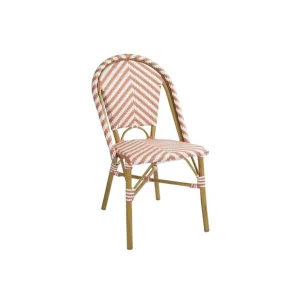Chaises style parisien en rotin corail (lot de 2) | Bolero - FU534 Marque