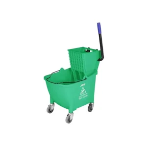Affaire À Saisir Seau essoreur avec pédale de vidange Jantex 30L vert