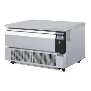 Soubassement double réfrigération 1 tiroir 2xGN 1/1 | Série U | Polar - DA994 Super Prix