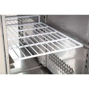 Table réfrigérée négative adossée GN 1/1 profondeur 700 -2 portes - Série U | Polar - DL916 Offre Limitée