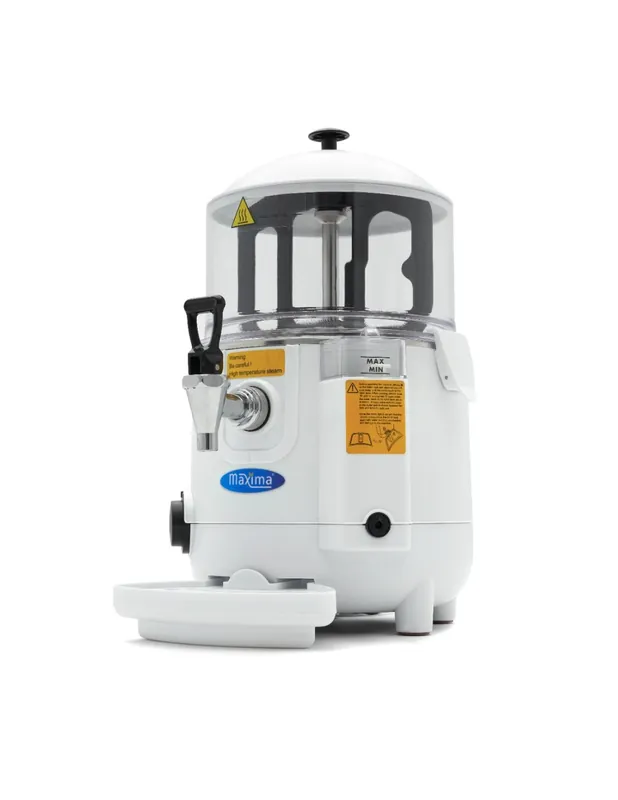 Satisfait Ou Remboursé Distributeur de chocolat chaud - 5L - blanc | Maxima - 09504000