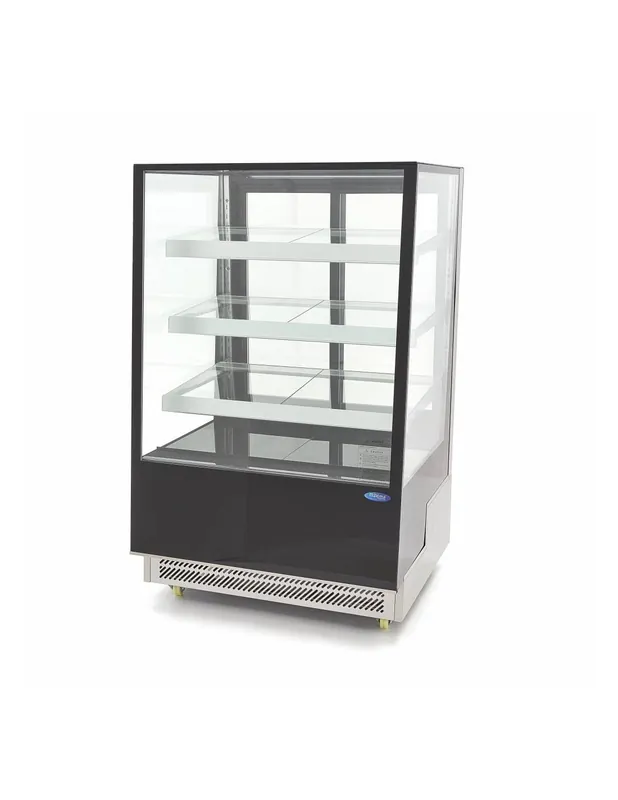 Vitrine réfrigérée à gâteaux - 400 L - 90 cm - sur roues | Maxima - 09400842 Marque