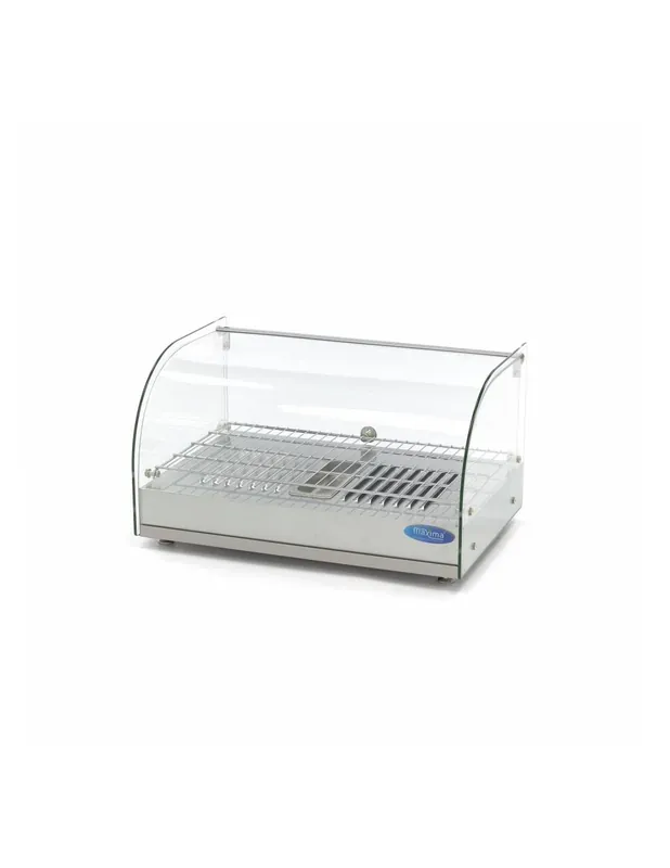 Vitrine chaude - 25 L - 55 cm - 1 etagère | Maxima - 09400770 Gros Lot