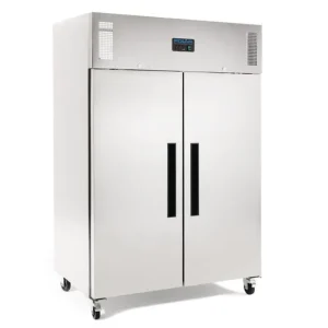 Authentique Armoire réfrigérée négative double Inox GN 2/1 - 2 portes - Série G - 1200L | Polar - G595